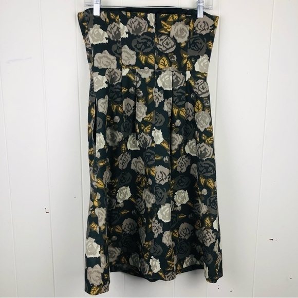 J. Crew Marielle Solstice Strapless Cocktail Dress Size 4 - Picture 6 of 12